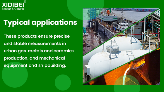 In applications such as city gas, metal smelting, and shipbuilding