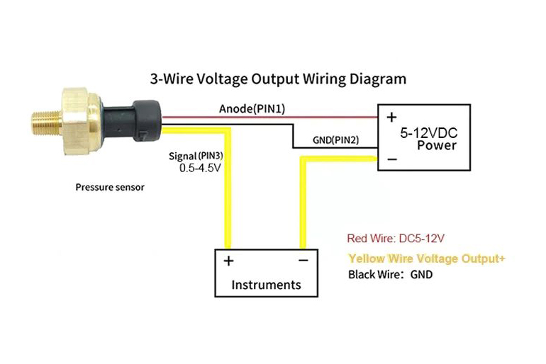 XDB 300 3-wire voltage output wiring diagram