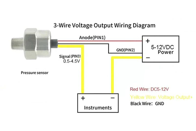 XDB 306  3 wire voltage output wiring diagram