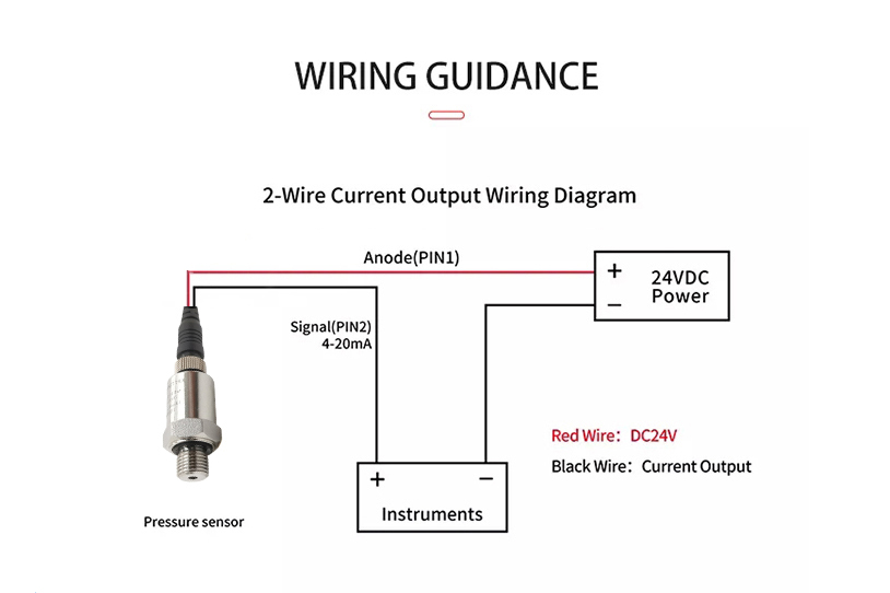 industrial ceramic pressure sensor wiring guide